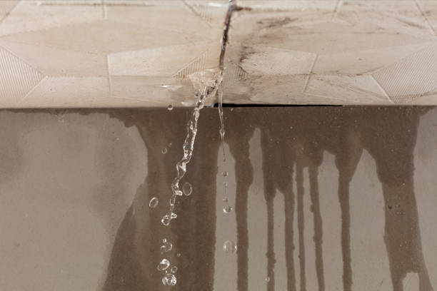 Professional Water Extraction technician working in Desdemona, TX